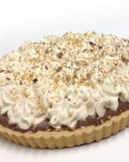 10″ coffee toffee tart