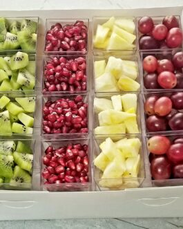 Fruit Cup Platter – 16 Cups